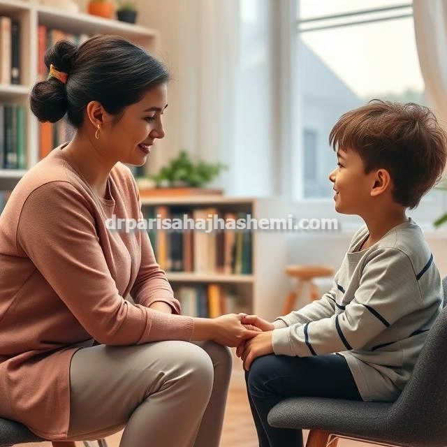 حاج هاشمی روانشناسی کودک و نوجوان حضوری در شمال تهران
